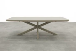 Soreno Deens ovale tuintafel 240x110 cm. - Latte