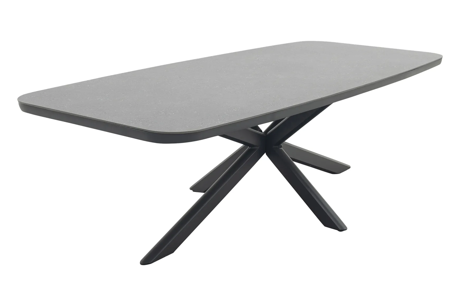 Soreno Deens ovale tuintafel 268x115 cm. - Licht grijs OP=OP