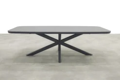 Soreno Deens ovale tuintafel 268x115 cm. - Licht grijs OP=OP