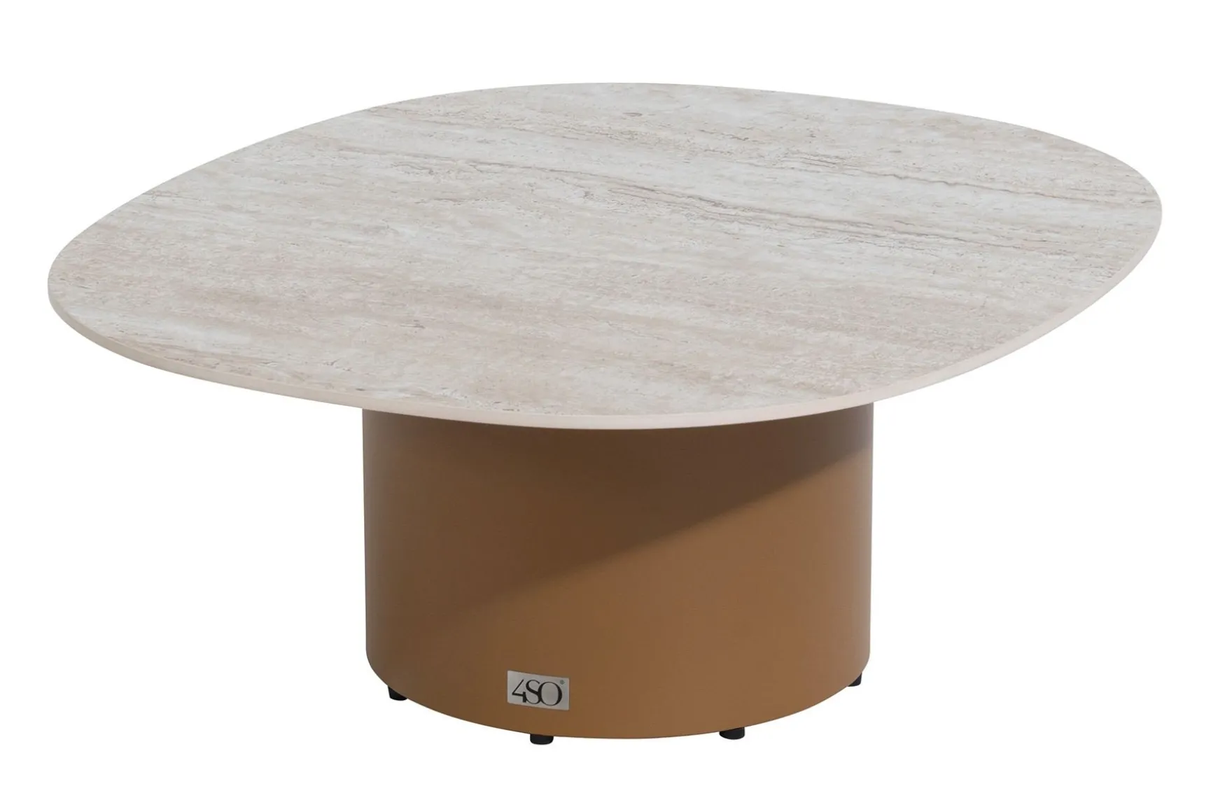 4SO Salontafel Sofie Keramiek 70x80 cm. - Amber