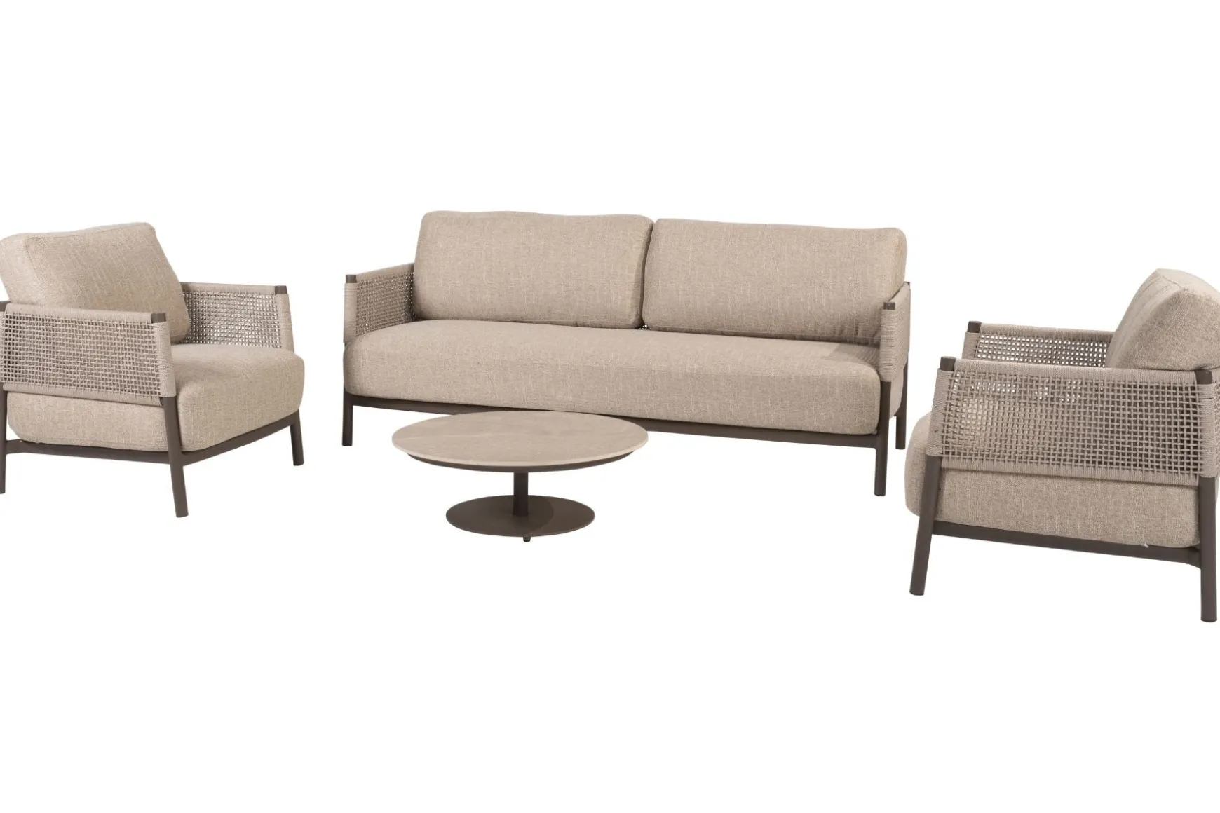 4SO Savanne/Boaz stoel-bank loungeset - Terre