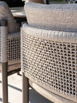 4SO Savanne dining tuinstoel - Terre (1 stuk)