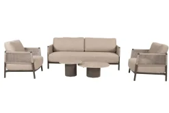 4SO Savanne/Sofie stoel-bank loungeset - Terre