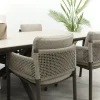 4SO Savanne/Soreno deens ovale tuinset voor 6 personen 240x110 cm. - Terre