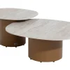 4SO Sofie Salontafel set (2-delig) - Amber