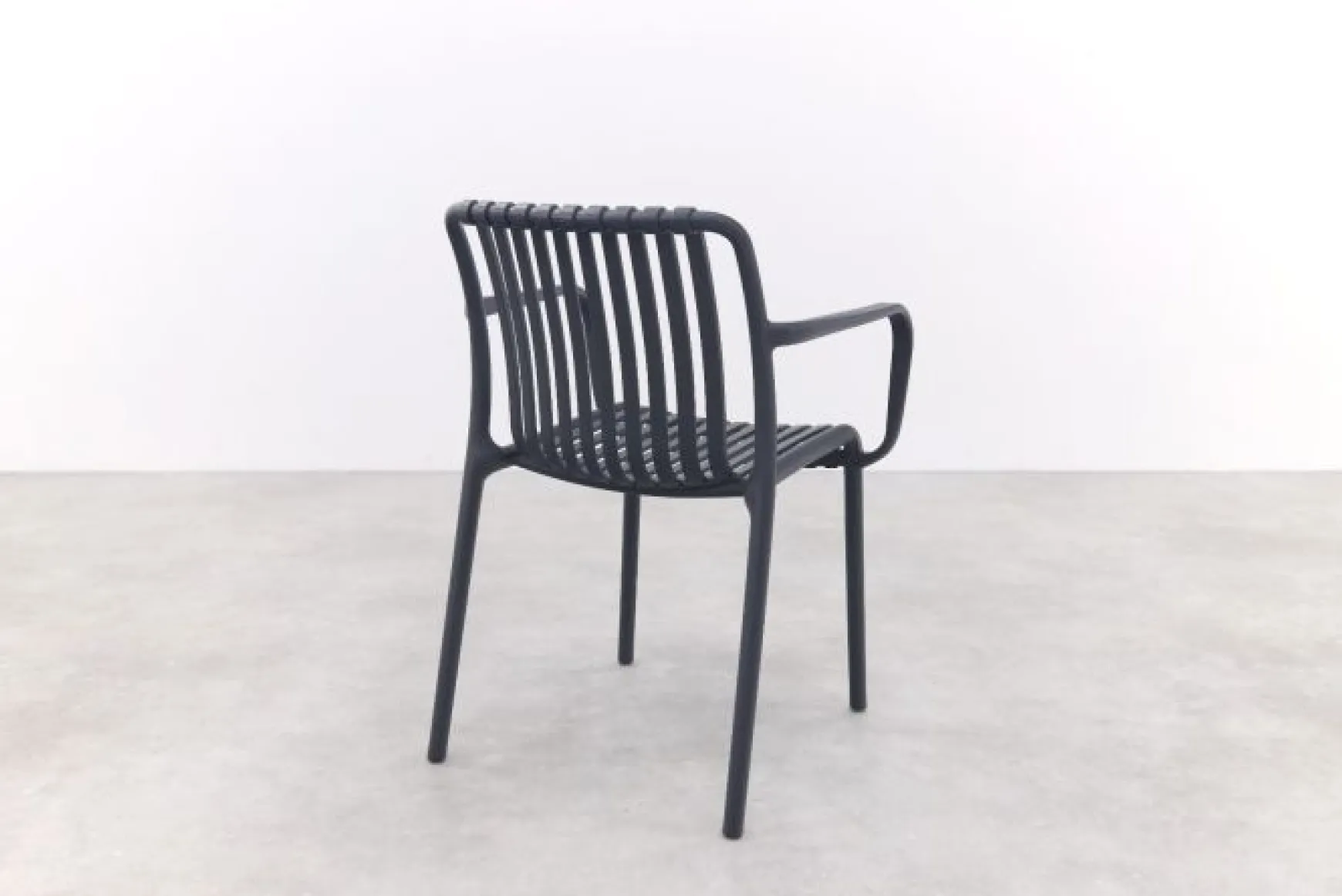 Stripe/Alaska tuinset - teak/aluminium - antraciet-270x100 cm.