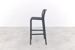 Stripe barstoel antraciet