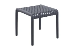 Stripe bijzettafel 45x45 - Antraciet