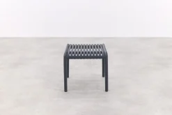Stripe bijzettafel 45x45 - Antraciet