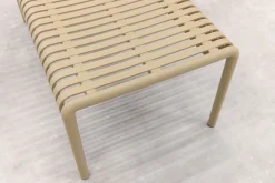 Stripe bijzettafel 45x45 - Taupe