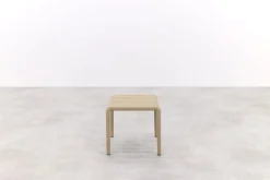 Stripe bijzettafel 45x45 - Taupe