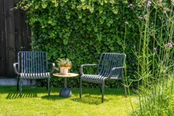 Stripe Loungestoel stapelbaar - Antraciet