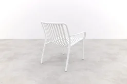 Stripe Loungestoel stapelbaar - Wit