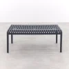Stripe loungetafel 95x55 cm. - Antraciet