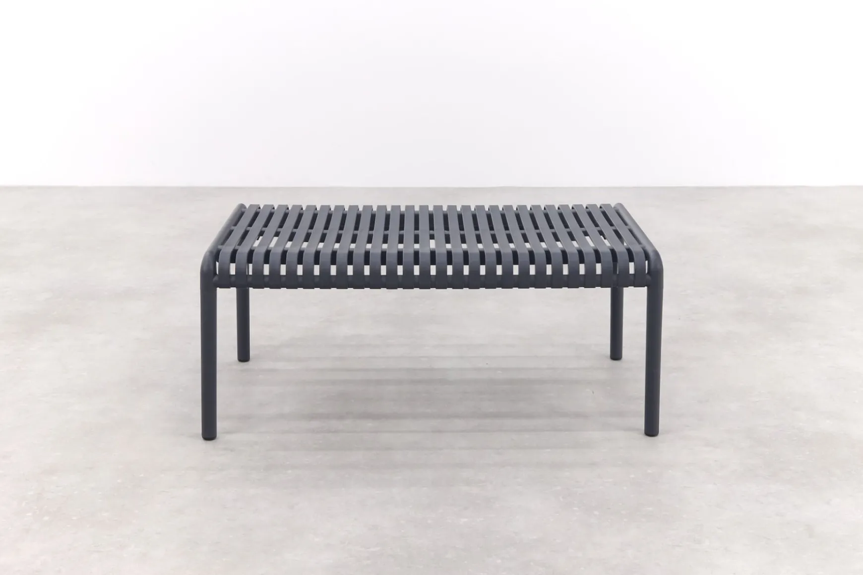 Stripe loungetafel 95x55 cm. - Antraciet