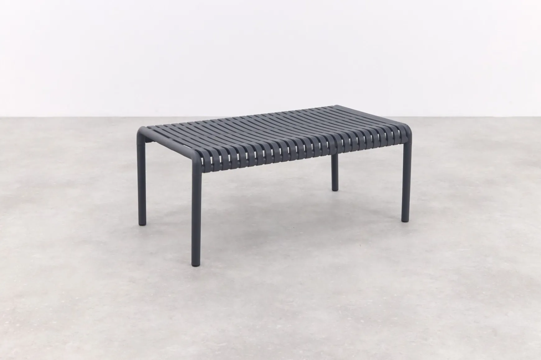 Stripe loungetafel 95x55 cm. - Antraciet