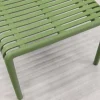 Stripe loungetafel 95x55 cm. - Mosgroen