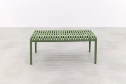 Stripe loungetafel 95x55 cm. - Mosgroen