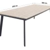 Stripe/Vigo 230 cm. stapelbare tuinset 7-delig