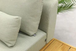 Suns Aspen loungeset - Soft green - Enkele loungetafel