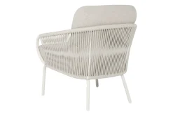 Suns Dolce/Grado low dining ronde 6-persoons tuinset - Zand/Teak