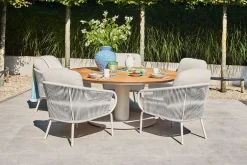 Suns Dolce/Grado low dining ronde tuinset -6-delig OP=OP