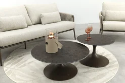 SUNS Fiavè/Nova stoel-bank loungeset - Rope/Brons