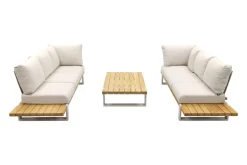 Suns Nardo Ibiza loungeset - Camel Sand/Natural weave