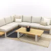 Suns Nardo loungeset - hoekbank - Camel Sand/Natural mixed weave