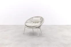 Suns Prato loungestoel - Rope/Zand
