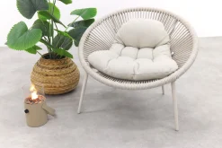 Suns Prato loungestoel - Rope/Zand