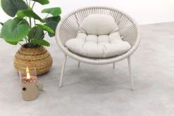 Suns Prato loungestoel - Rope/Zand