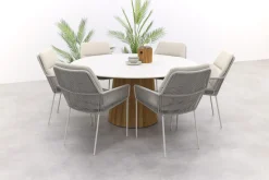 SUNS Punta/Sorolo Ronde Tuinset Ø160 cm - Neolith® OP=OP