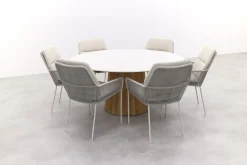 SUNS Punta/Sorolo Ronde Tuinset Ø160 cm - Neolith® OP=OP