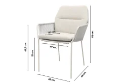 SUNS Punta/Sorolo Ronde Tuinset Ø160 cm - Neolith® OP=OP