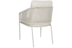 SUNS Revello Dining Tuinstoel -Camel Sand -Natural Gravel fishbone