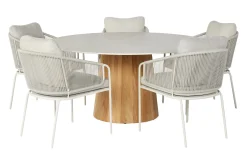 SUNS Revello/Sorolo Ronde Tuinset Ø160 cm - Neolith® OP=OP