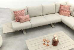 Suns Stockholm hoekbank loungeset - Champagne