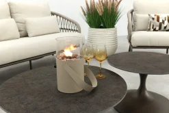Suns Tosca/Nova stoel-bank loungeset - Rope/Brons