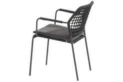 Taste Barista Antraciet/Prado Ellips 240x115 cm. ovale tuinset - 7 delig