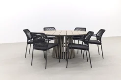 Taste Barista/GI Trinxa ronde stapelbare tuinset - 148 cm.