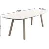 Taste Barista/Manolo Deens ovale 6-persoons tuinset - Latte