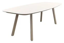 Taste Barista/Manolo Deens ovale 6-persoons tuinset - Latte