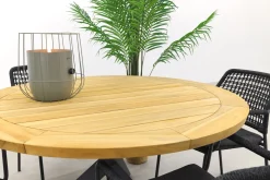 Taste Barista/Prado 130 cm. ronde tuinset - 5-delig
