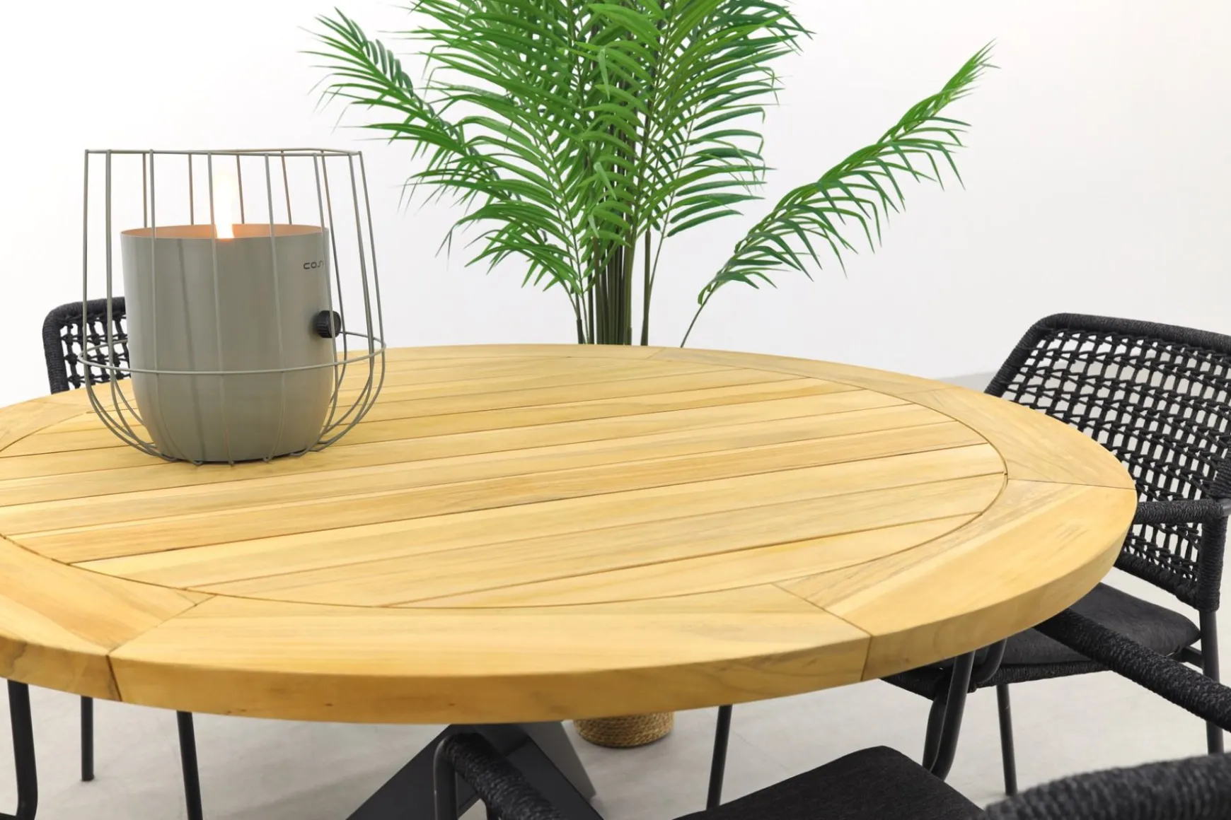 Taste Barista/Prado 130 cm. ronde tuinset - 5-delig