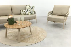 Taste Calma/Mindo 5-zits stoel-bank loungeset- Latte