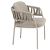 Taste Calma/Prado 8-persoons Deens ovale dining tuinset 300x110 cm. - Latte
