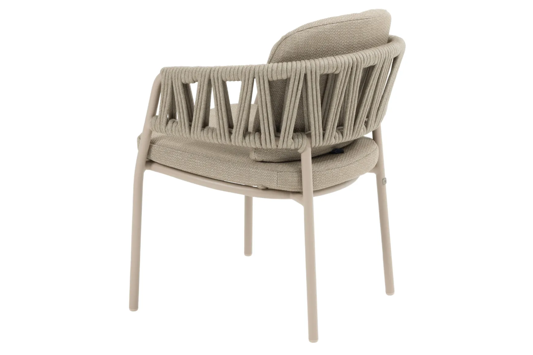 Taste Calma/Prado 8-persoons Deens ovale dining tuinset 300x110 cm. - Latte