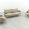 Taste Calma stoel-bank loungeset- Latte