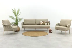 Taste Calma stoel-bank loungeset- Latte
